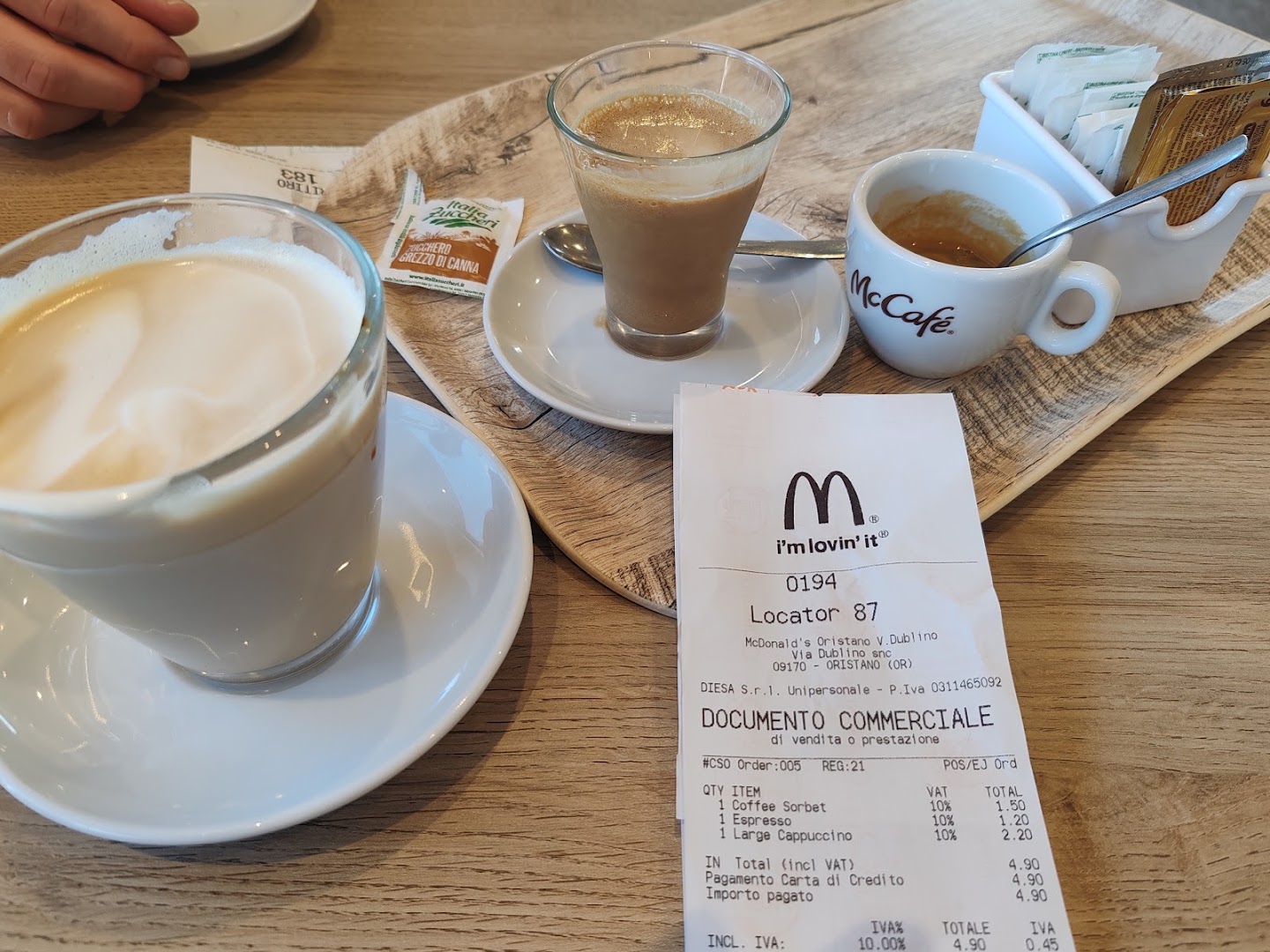 McDonald's Oristano Via Dublino
