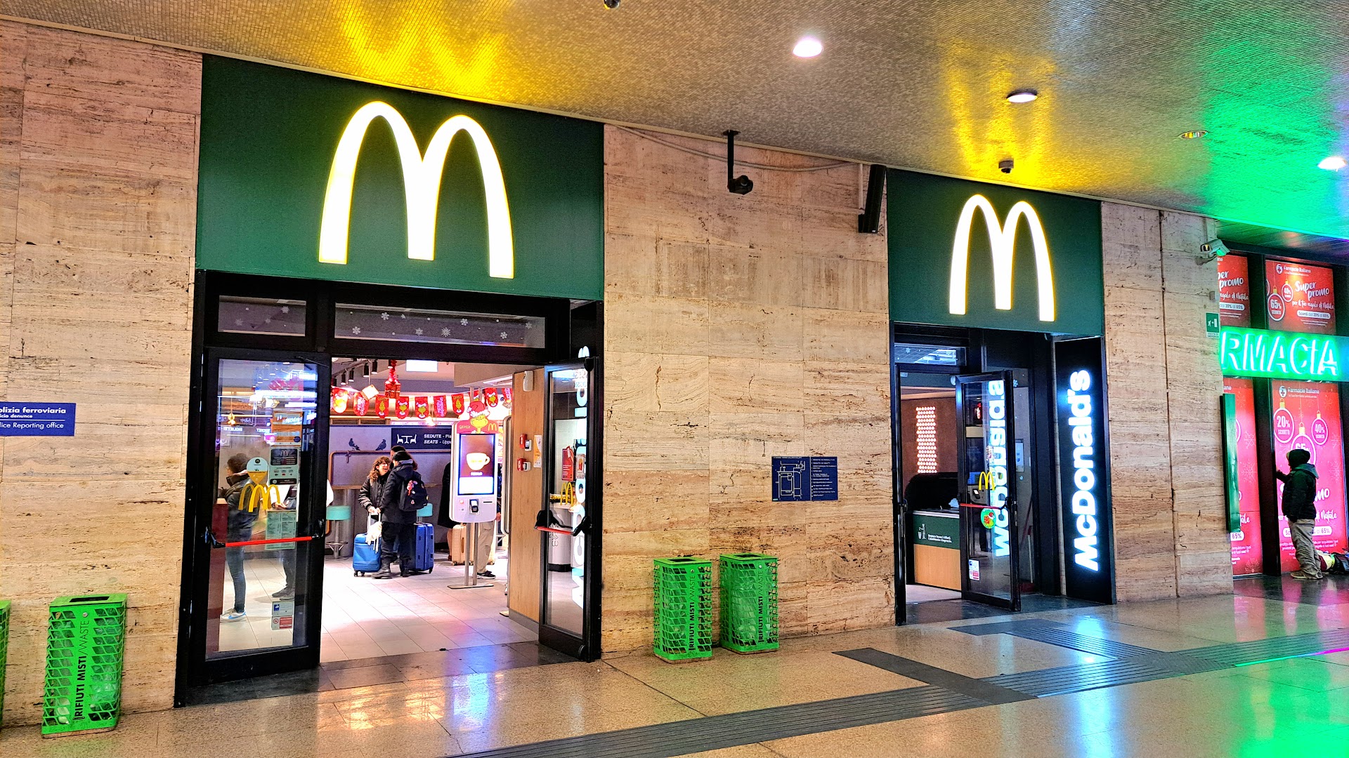 McDonald's Roma Termini Via Marsala (Binario 1)