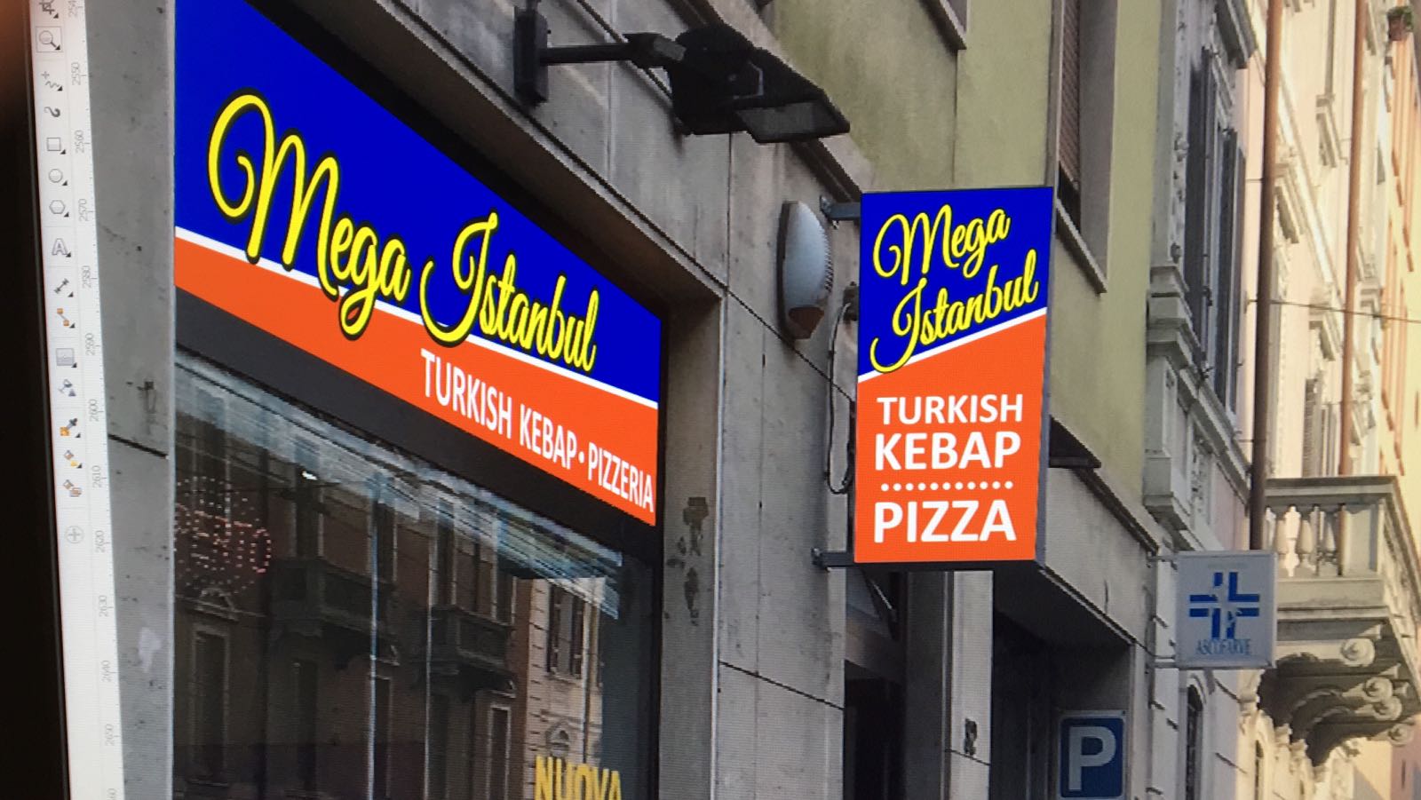 Mega Istanbul Kebab Pizzeria....specialita turche