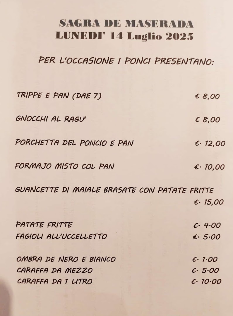 Mi ti e i Ponci