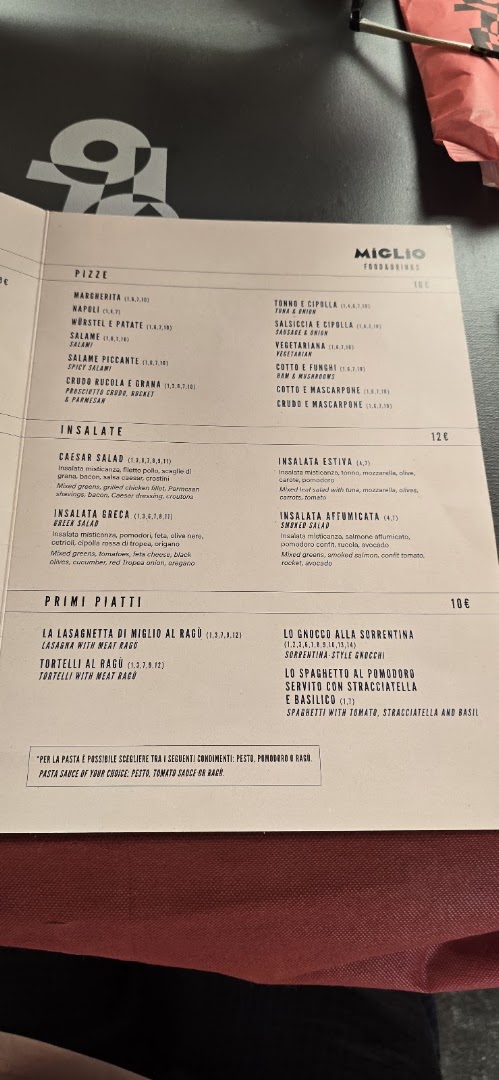 Miglio Food&Drinks