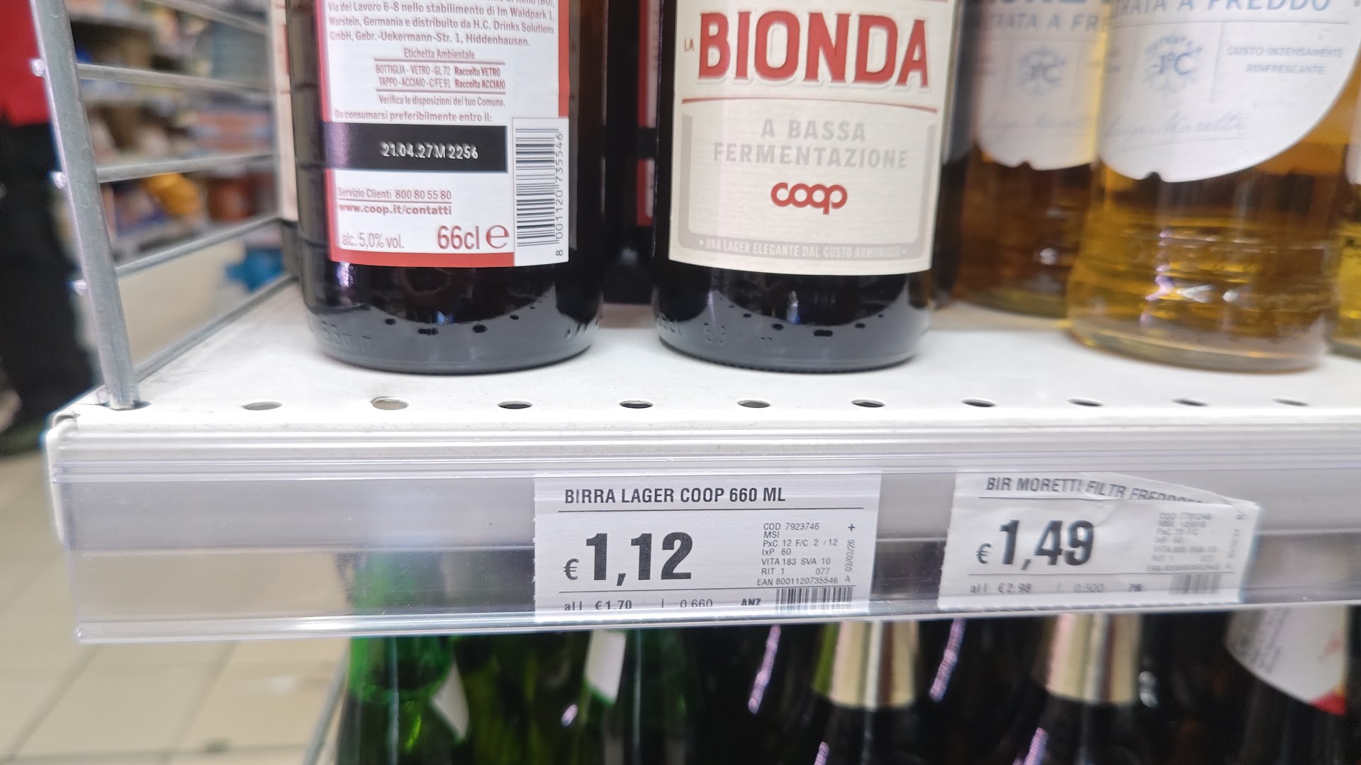 Minimarket Coop, Bologna