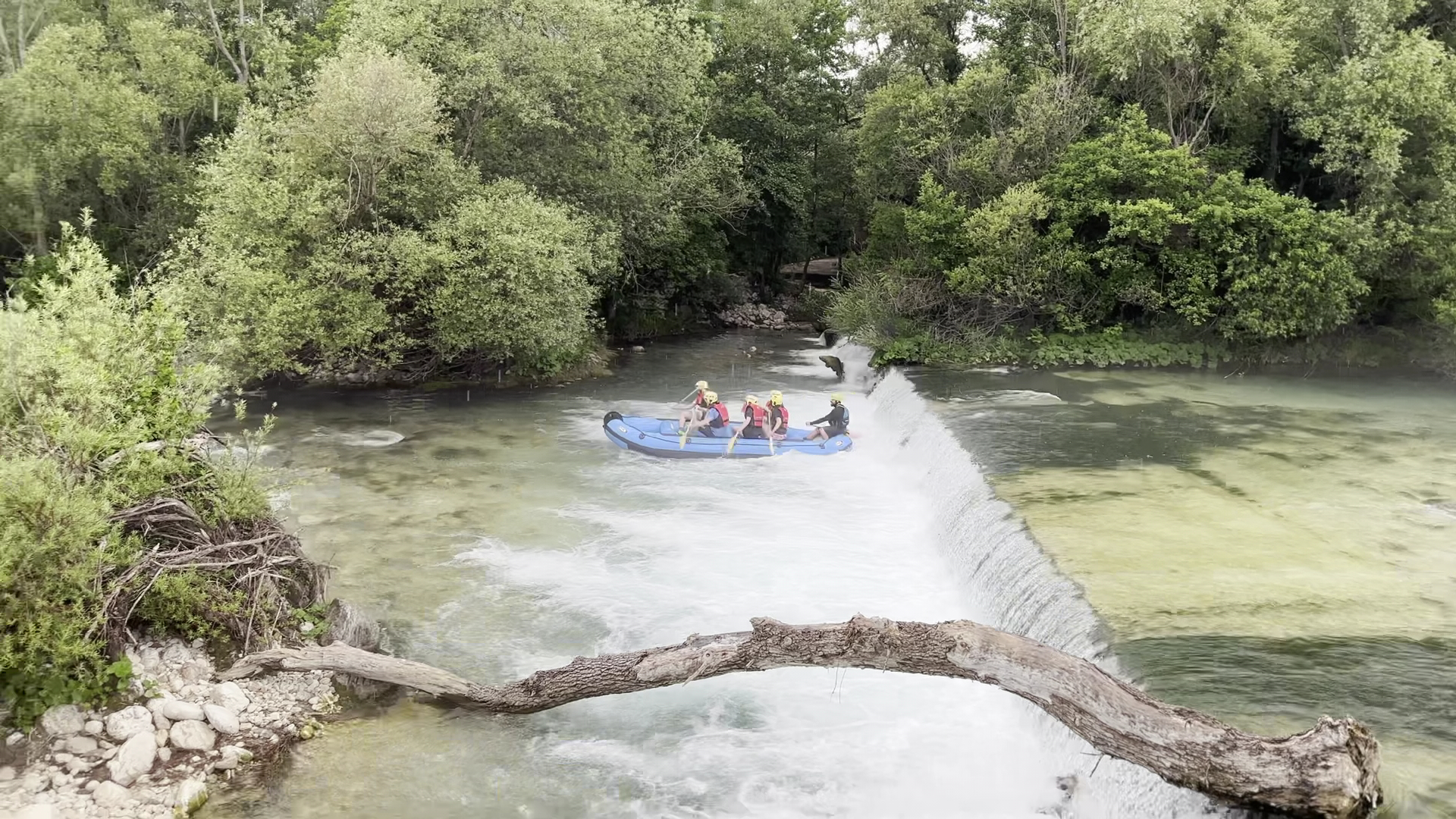 Molisè Rafting, Colli a Volturno