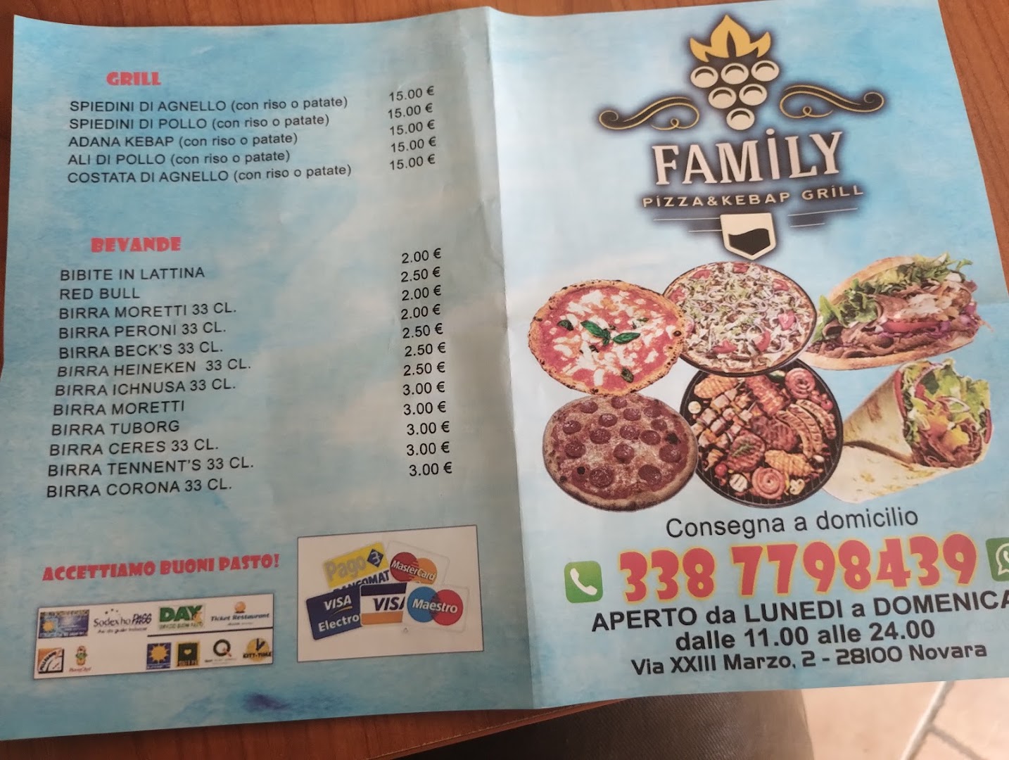 Mondo 2 Turkish kebap pizza