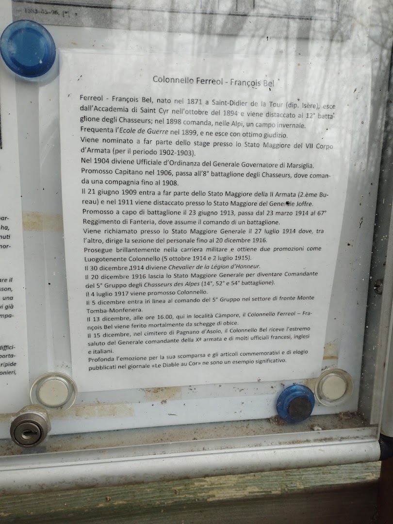 Monumento al Collonnello Ferreol - François Bel