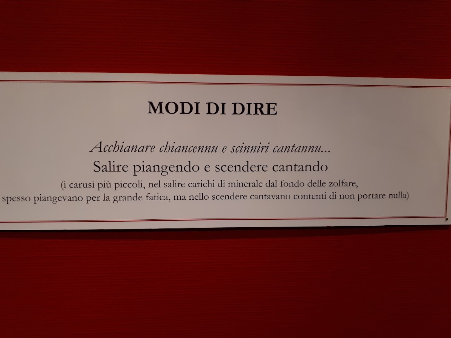 Museo della Zolfara