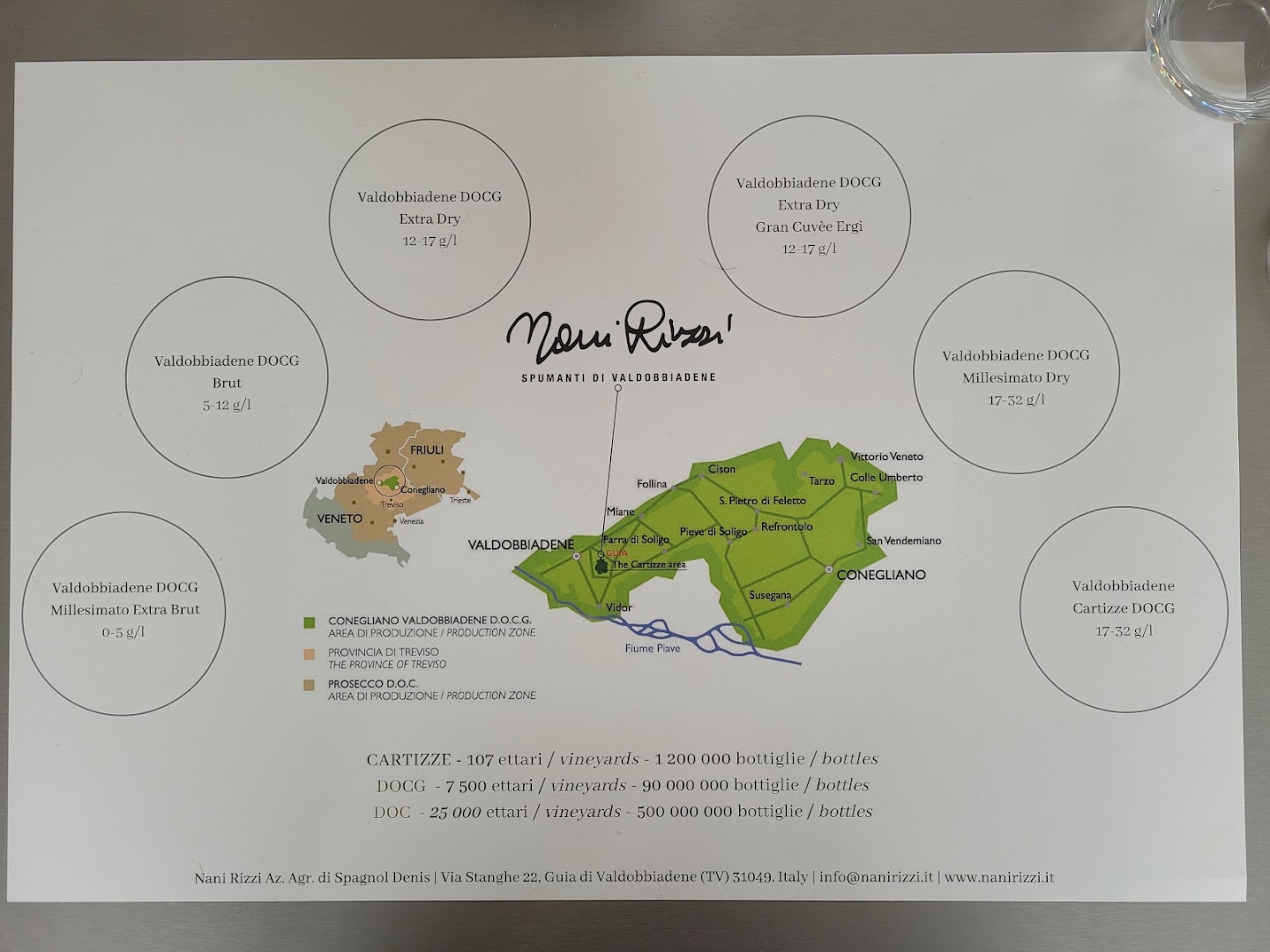 Nani Rizzi Spumanti di Valdobbiadene