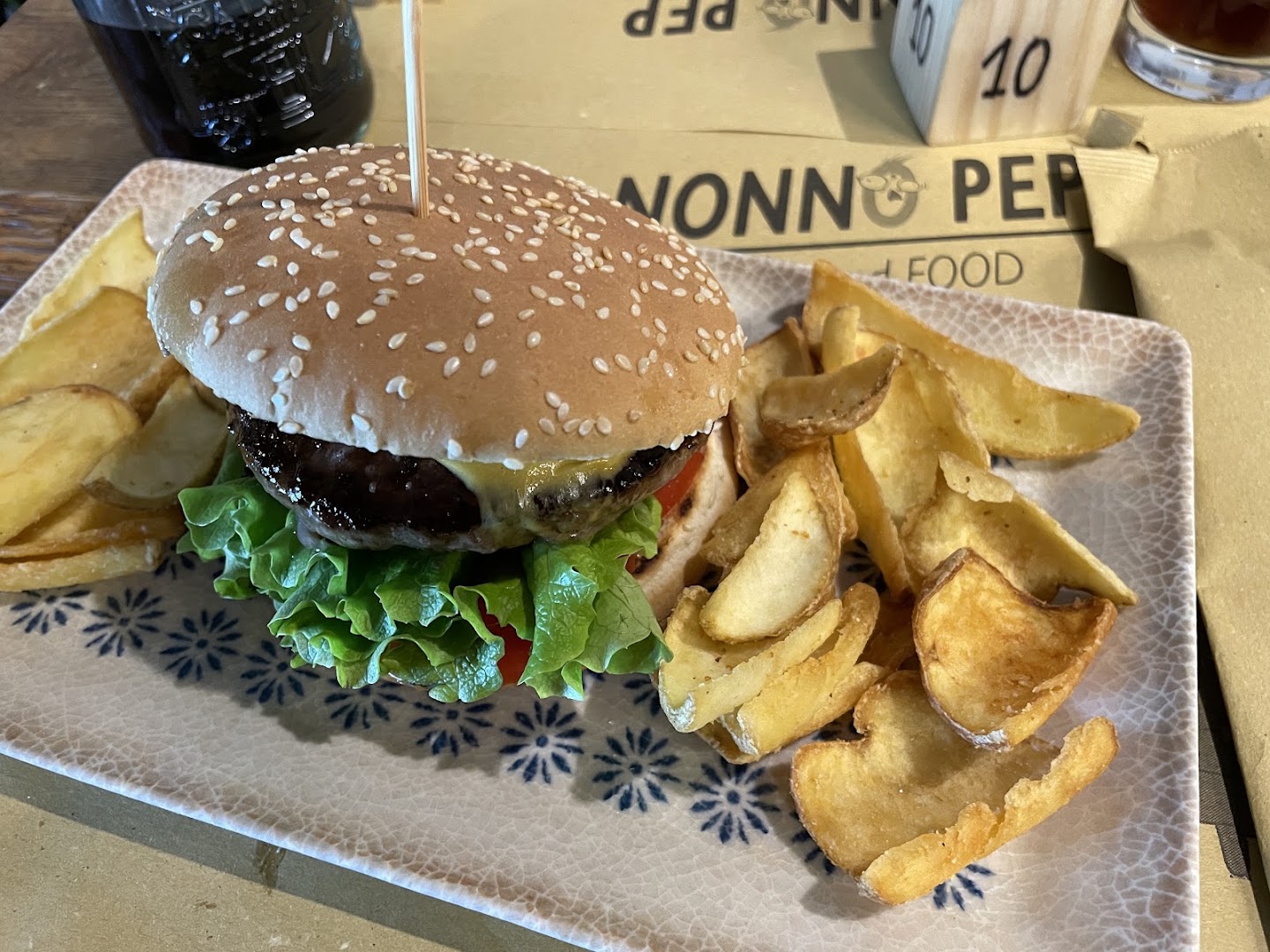 Nonno Pep Beer and Food