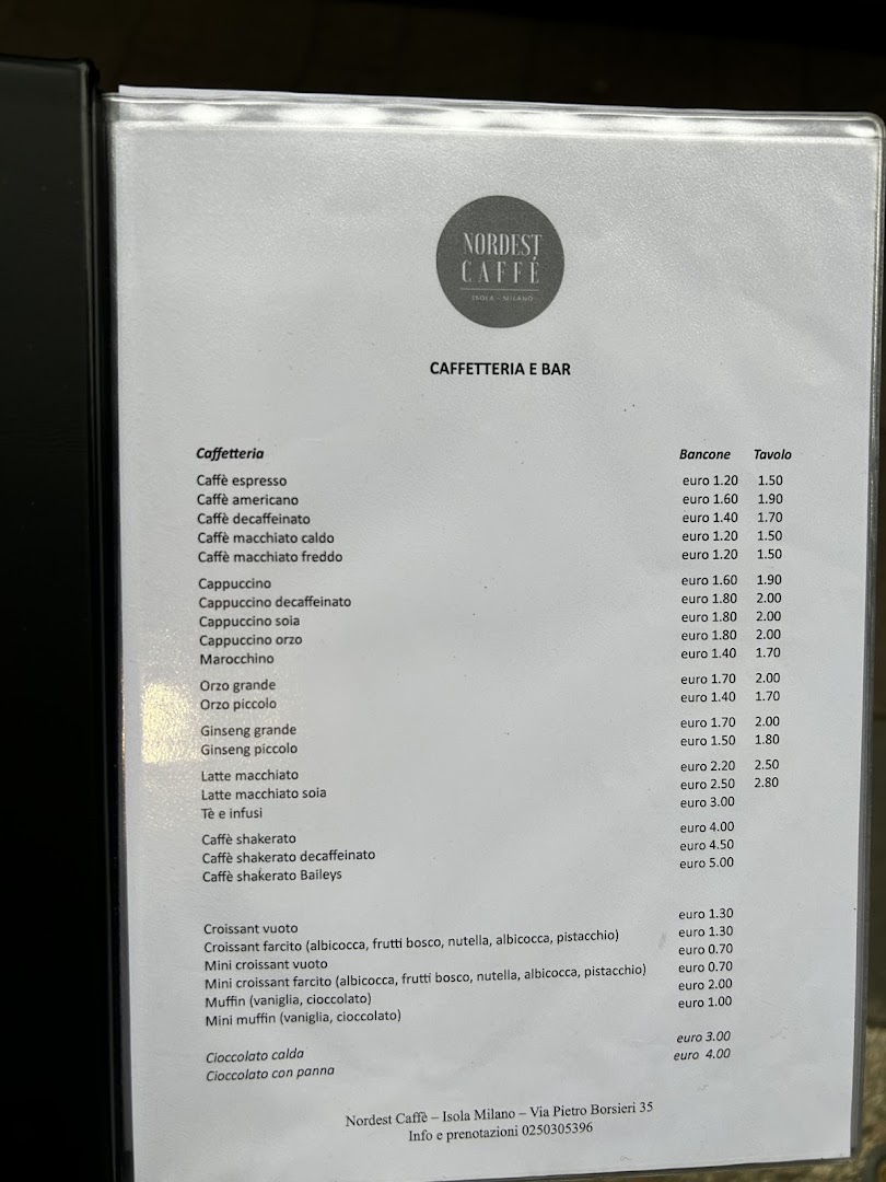 Nord Est Caffè Bistro - Aperitivo Isola Milano, Milano