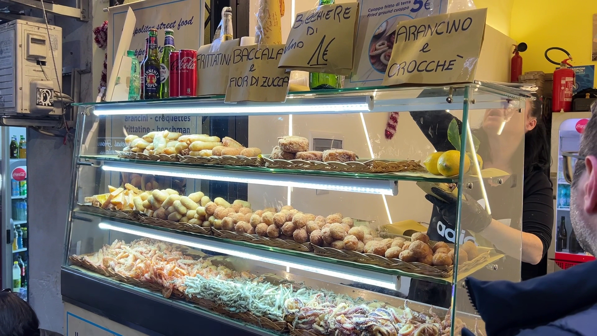 o cuop sapurit friggitoria, Napoli