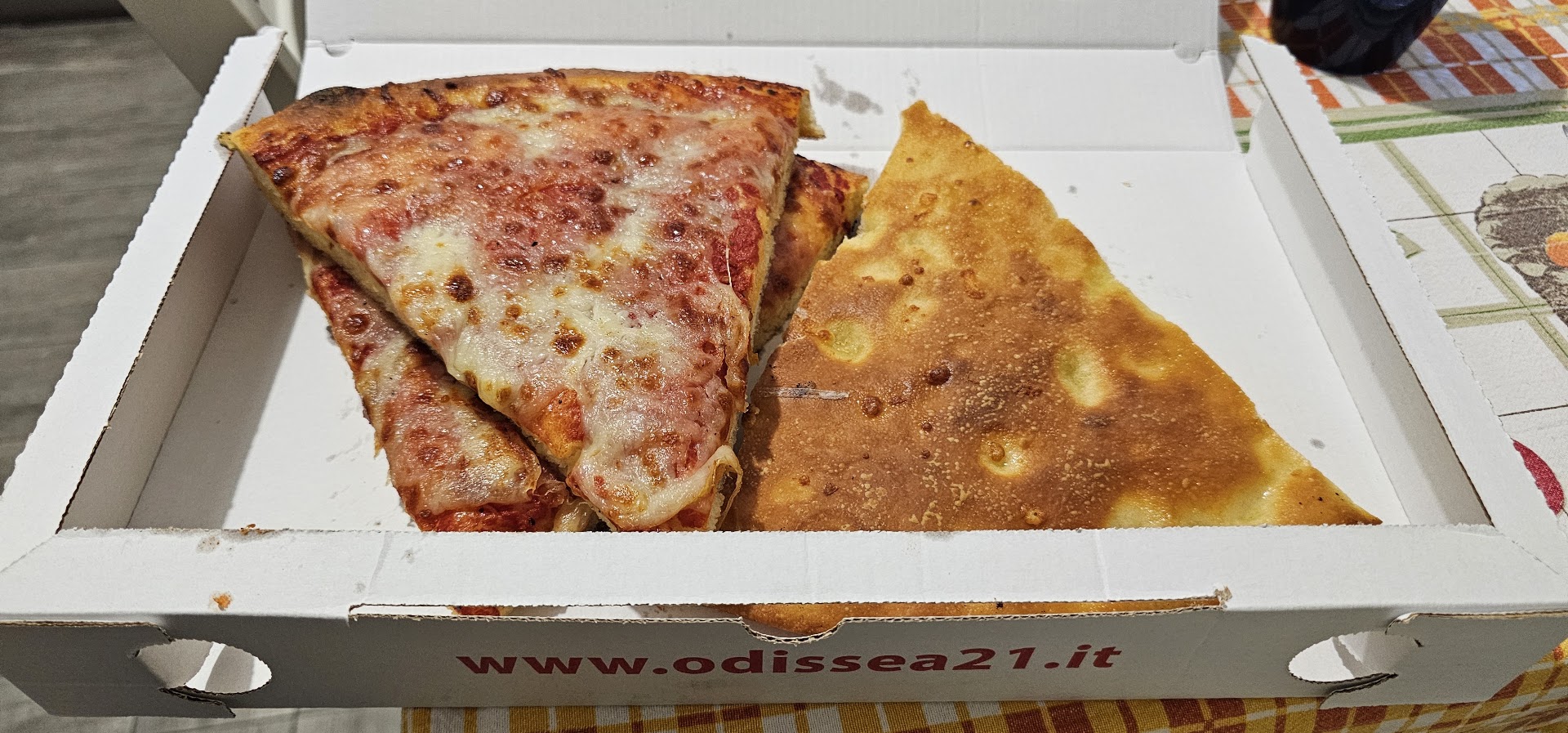 Odissea 21 pizza al trancio