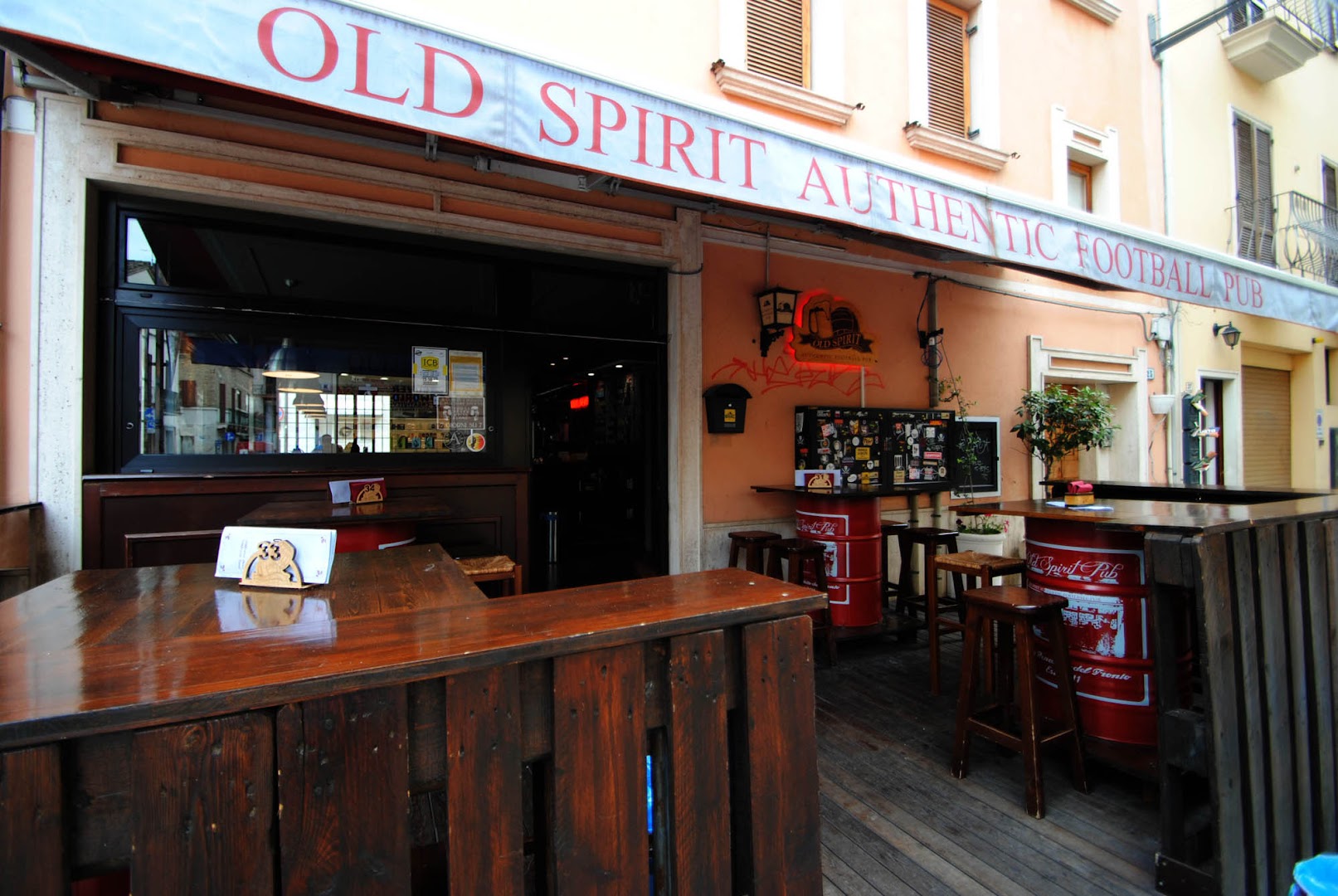 Old Spirit Authentic Football Pub Est. 2011