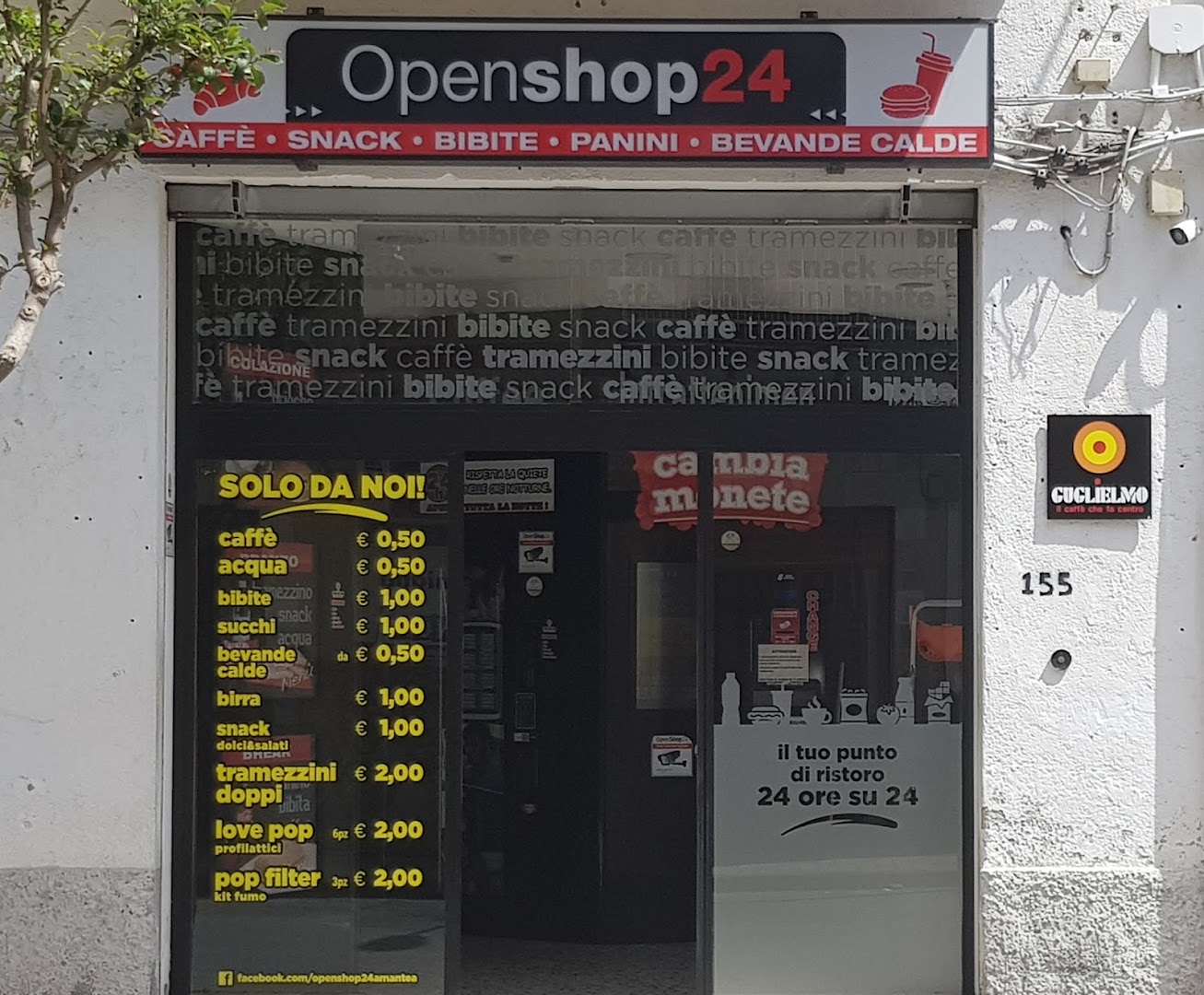 OpenShop24 Amantea - negozio distributori automatici h24