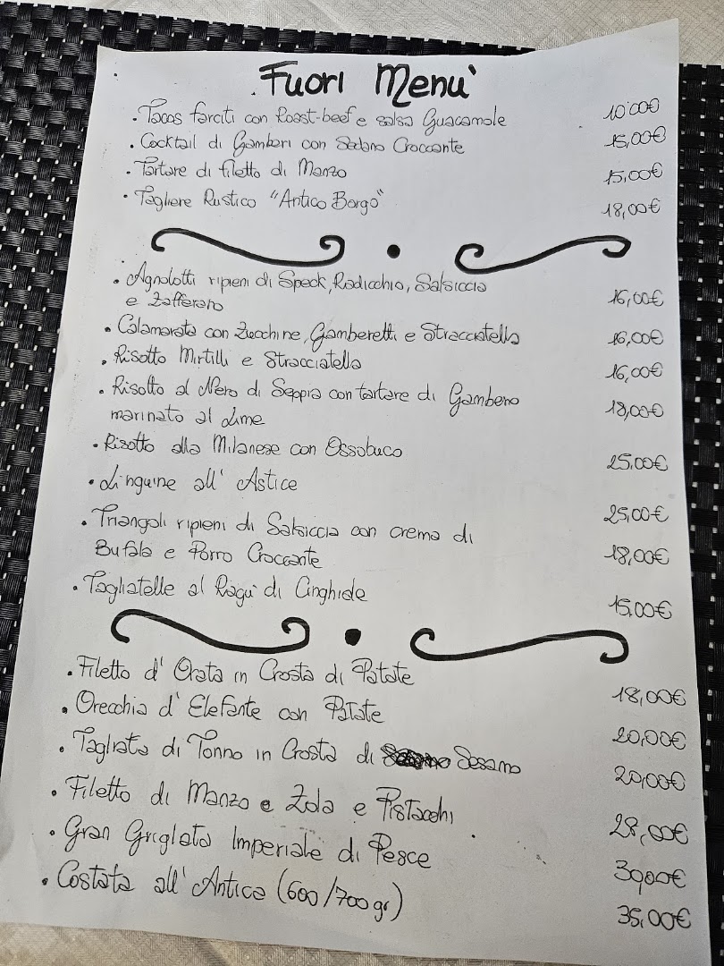 Osteria Antico Borgo