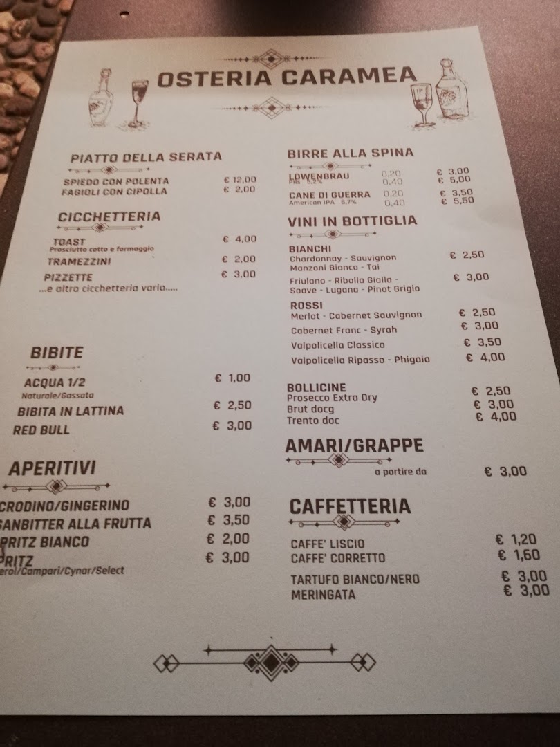 Osteria da Caramea