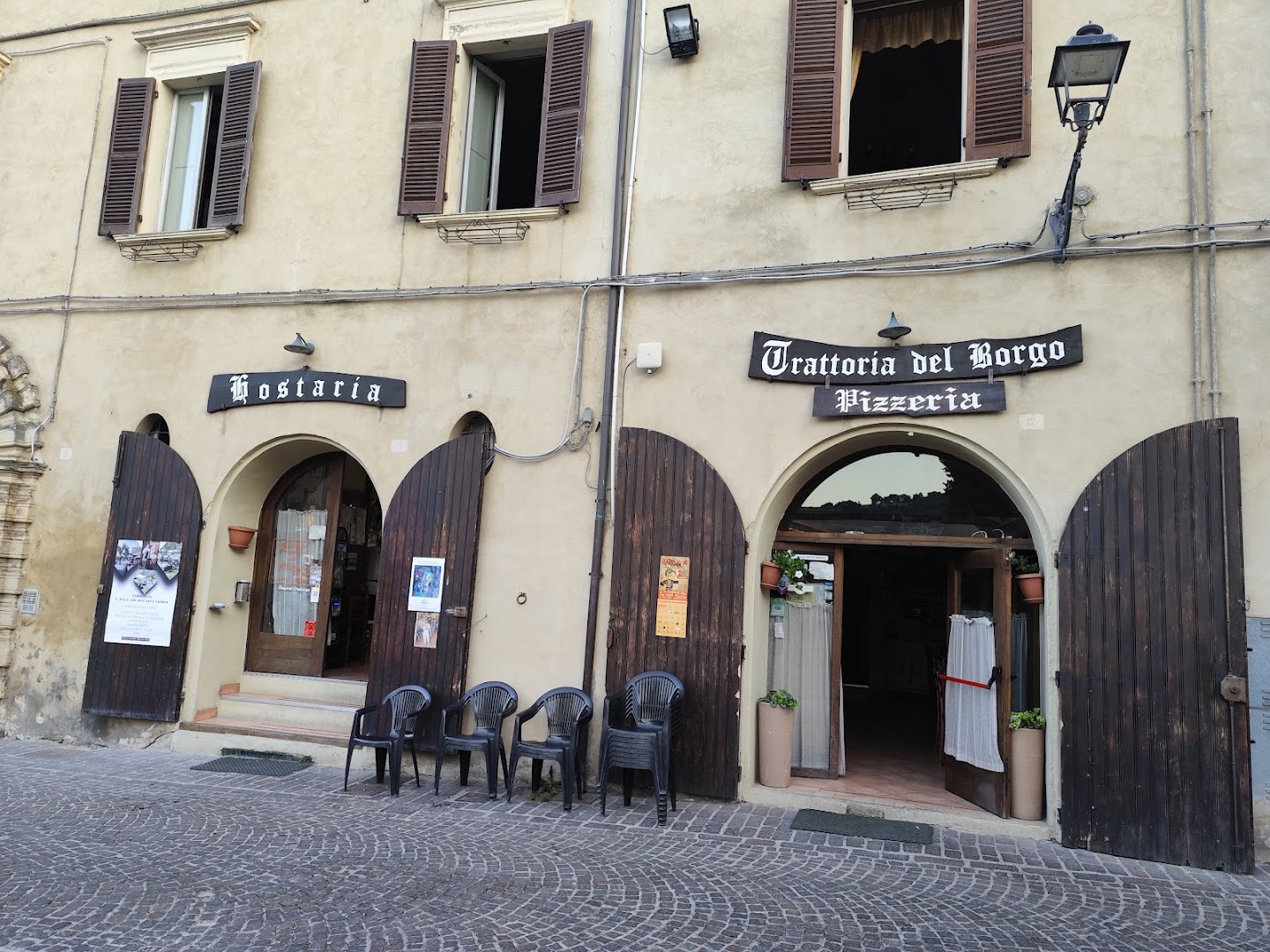 Osteria del Borgo, Ristorante Pizzeria