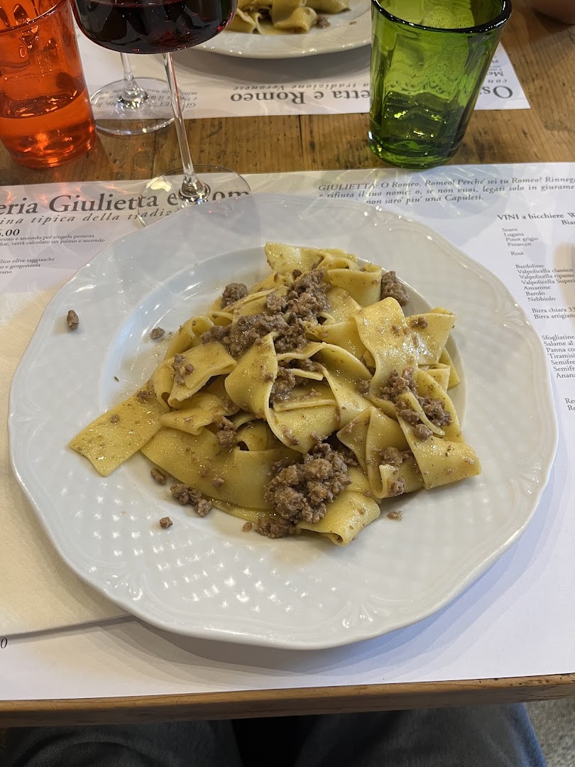 Osteria Giulietta e Romeo, Verona