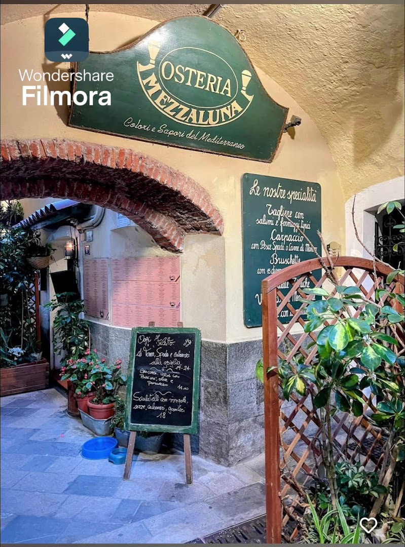 Osteria Mezzaluna, Alassio