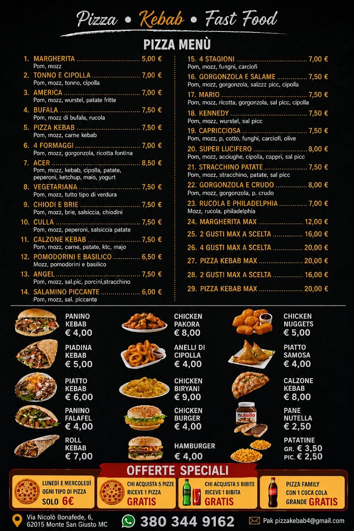 PAK pizza kebab di hayyat