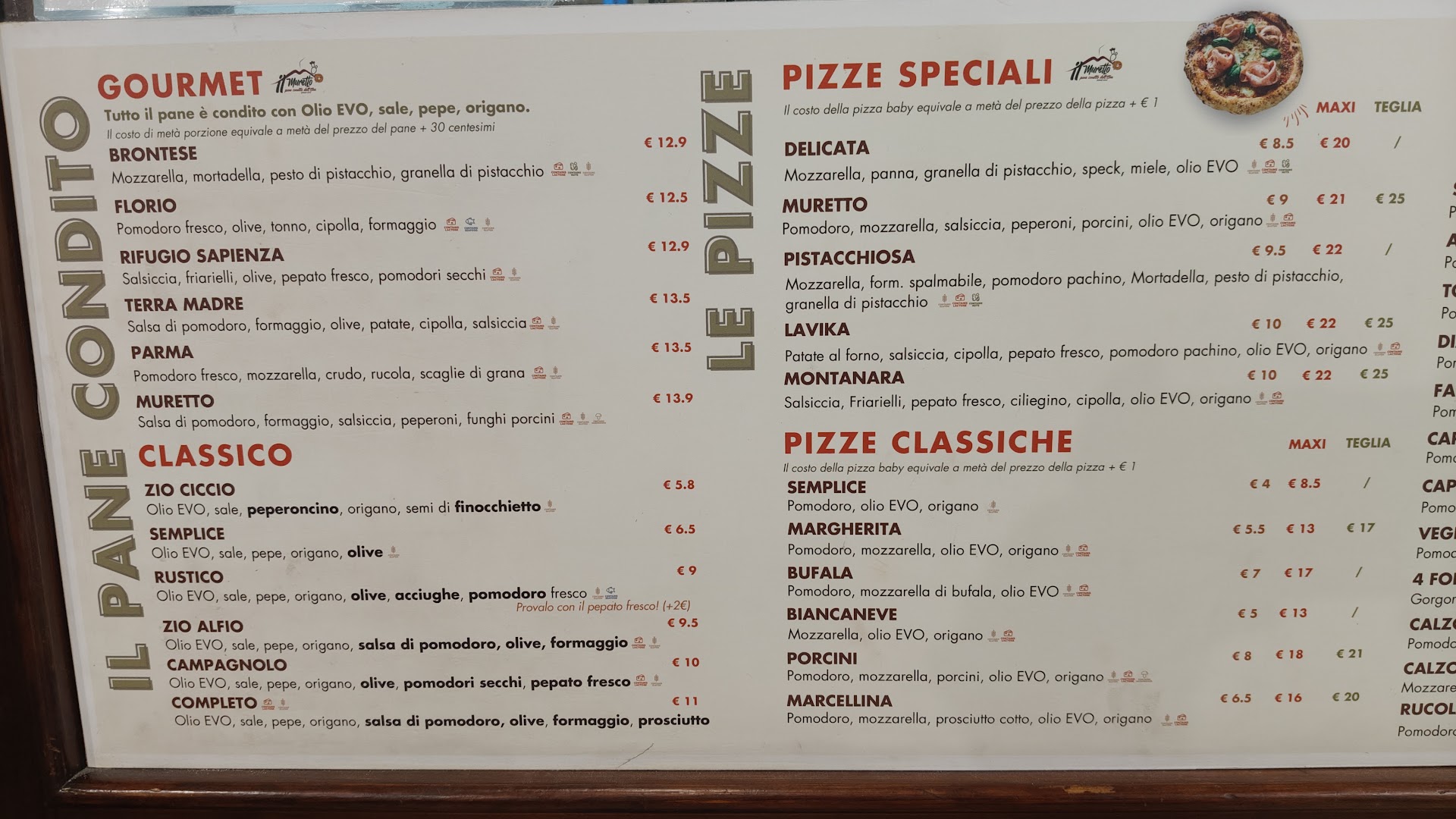 Pane Condito Il Muretto