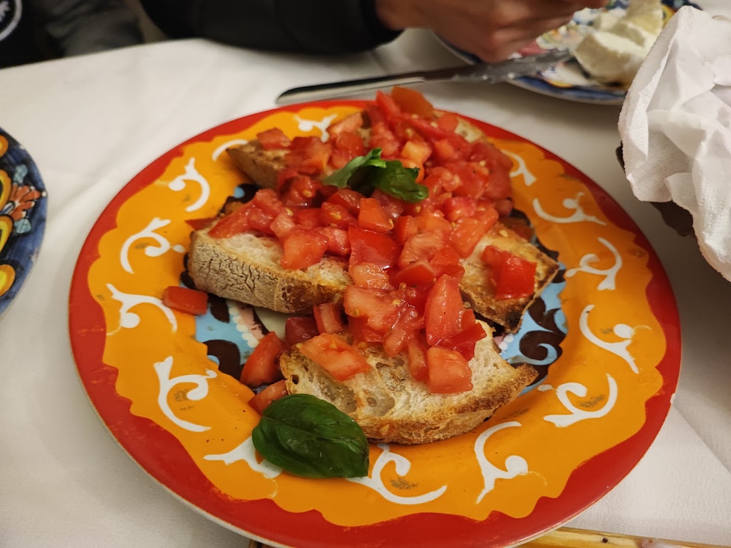 Pane e Pomodoro a colori