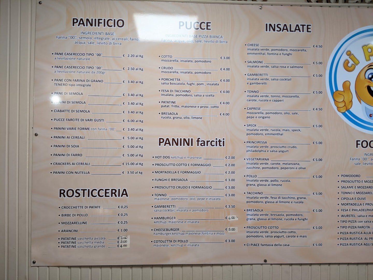 Panificio Ci Piace, Fasano