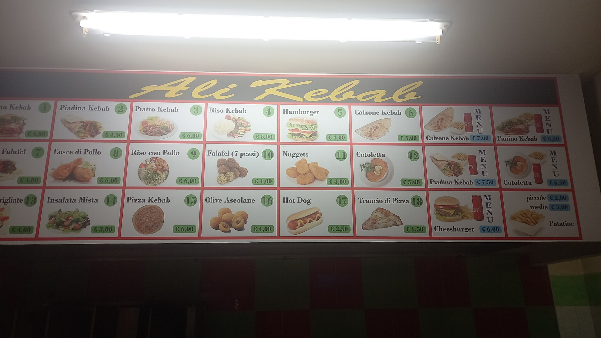 Paninoteca, kebab del corso