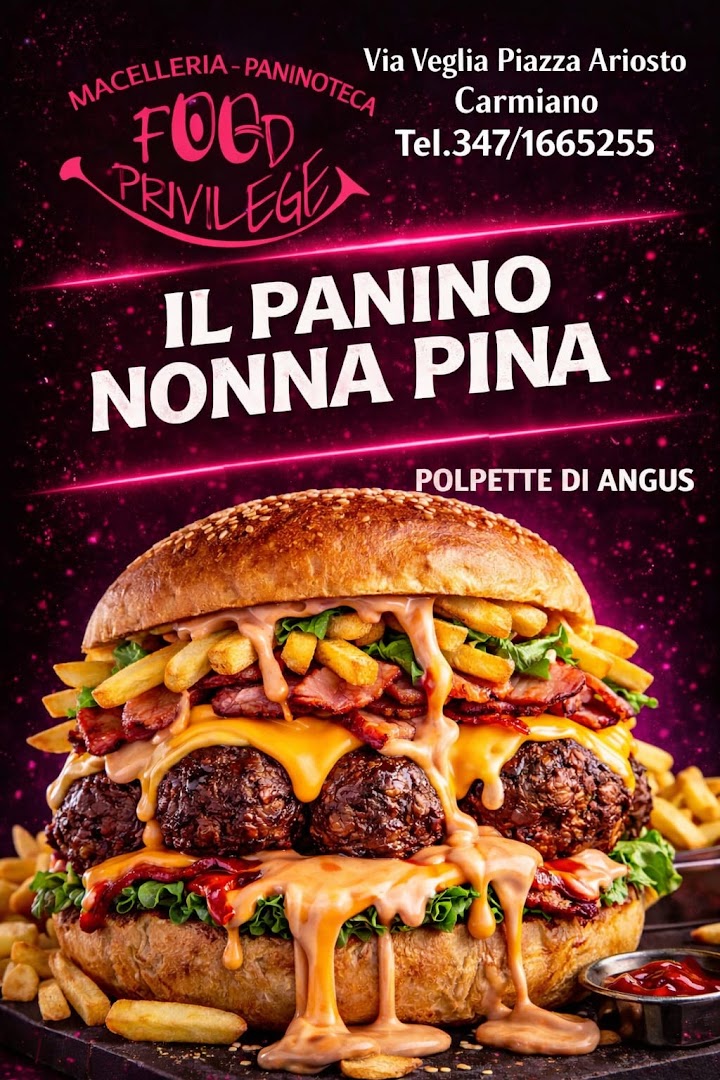 Paninoteca Macelleria Food Privilege, Carmiano