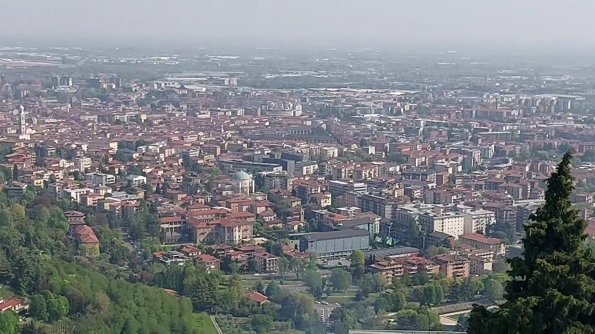 Panorama da S. Vigilio, Bergamo