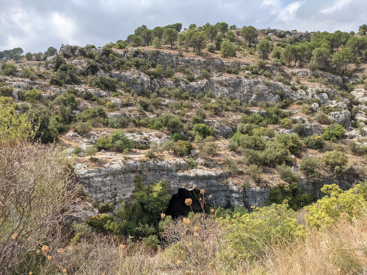 Pantalica - Valle dell'Anapo lato Sortino
