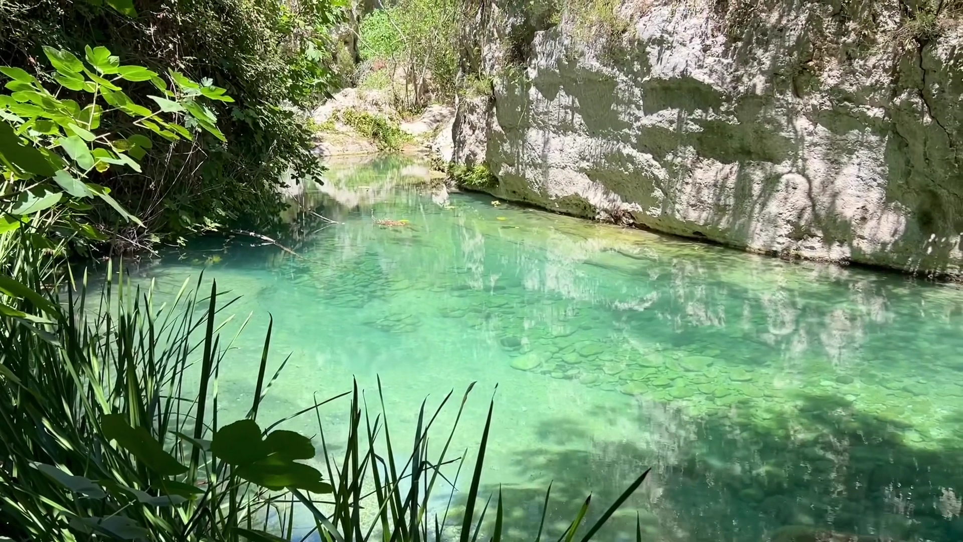 Pantalica - Valle dell'Anapo lato Sortino