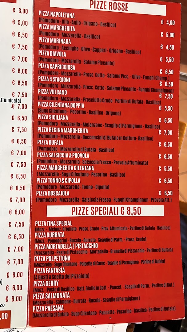 Panuozzo e Pizza da Tina