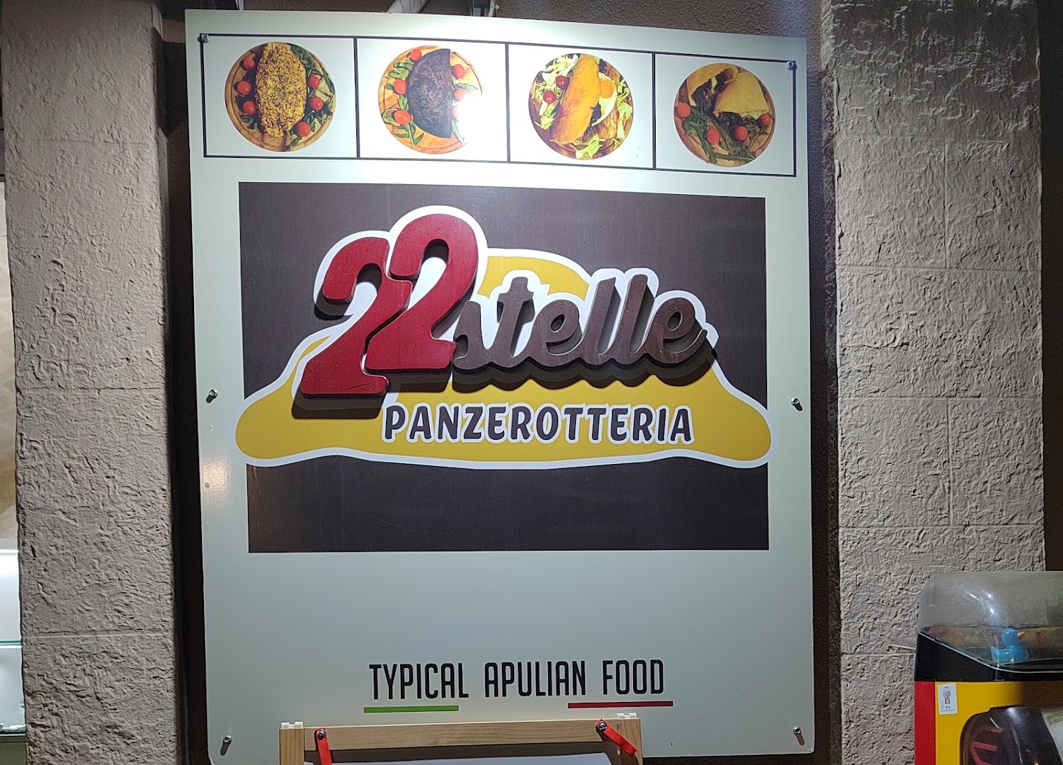 Panzerotteria 22 Stelle