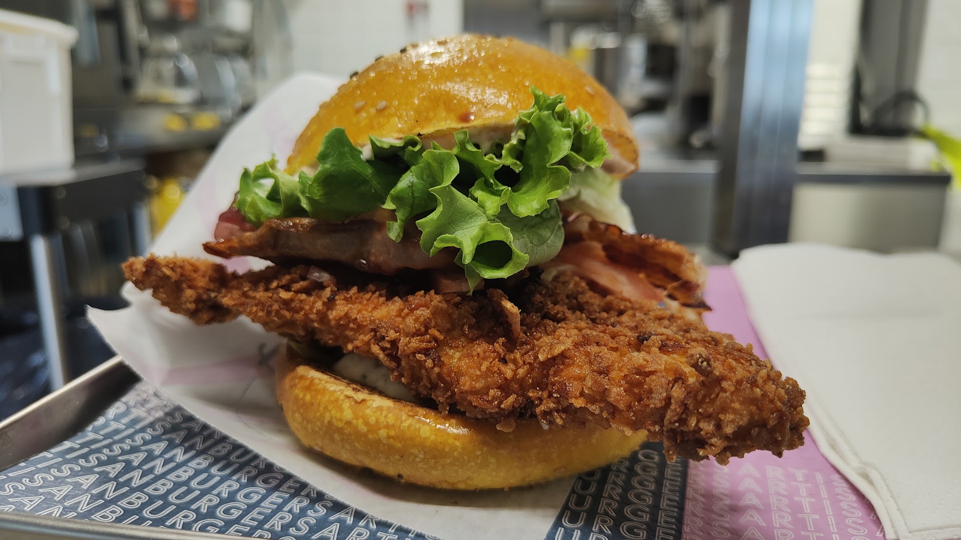 Paprika burger