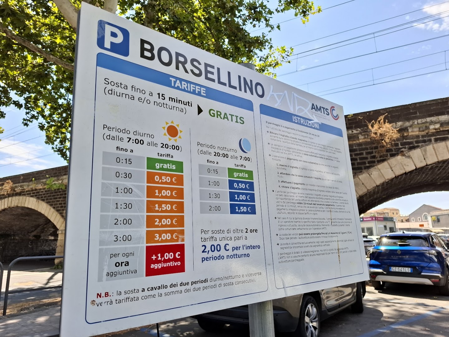 Parcheggio Borsellino AMTS