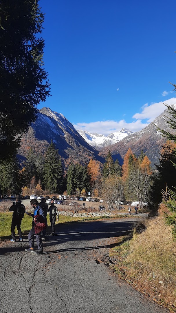 Parcheggio estivo, Chiesa in Valmalenco