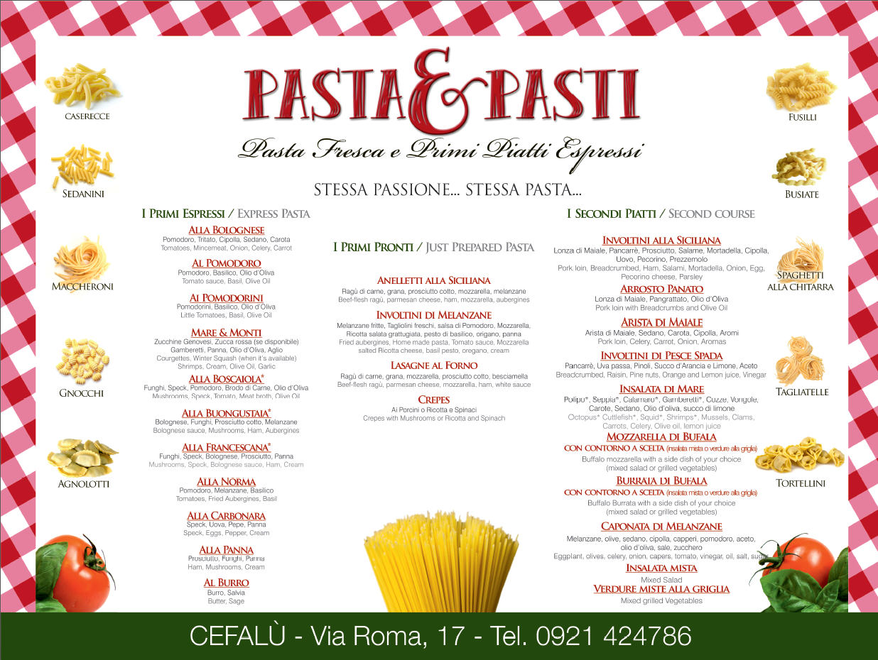 Pasta e Pasti, Cefalù
