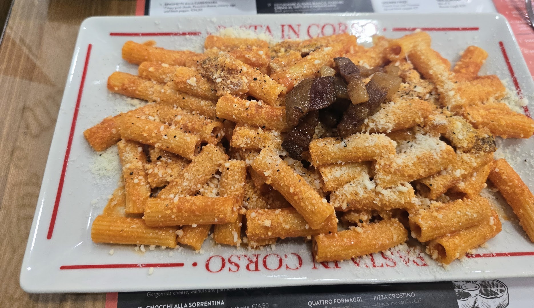 Pasta in Corso Monti-Colosseo