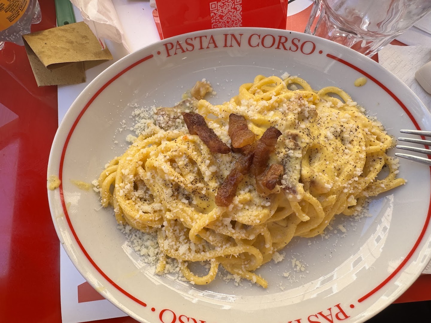 Pasta in Corso Monti-Colosseo