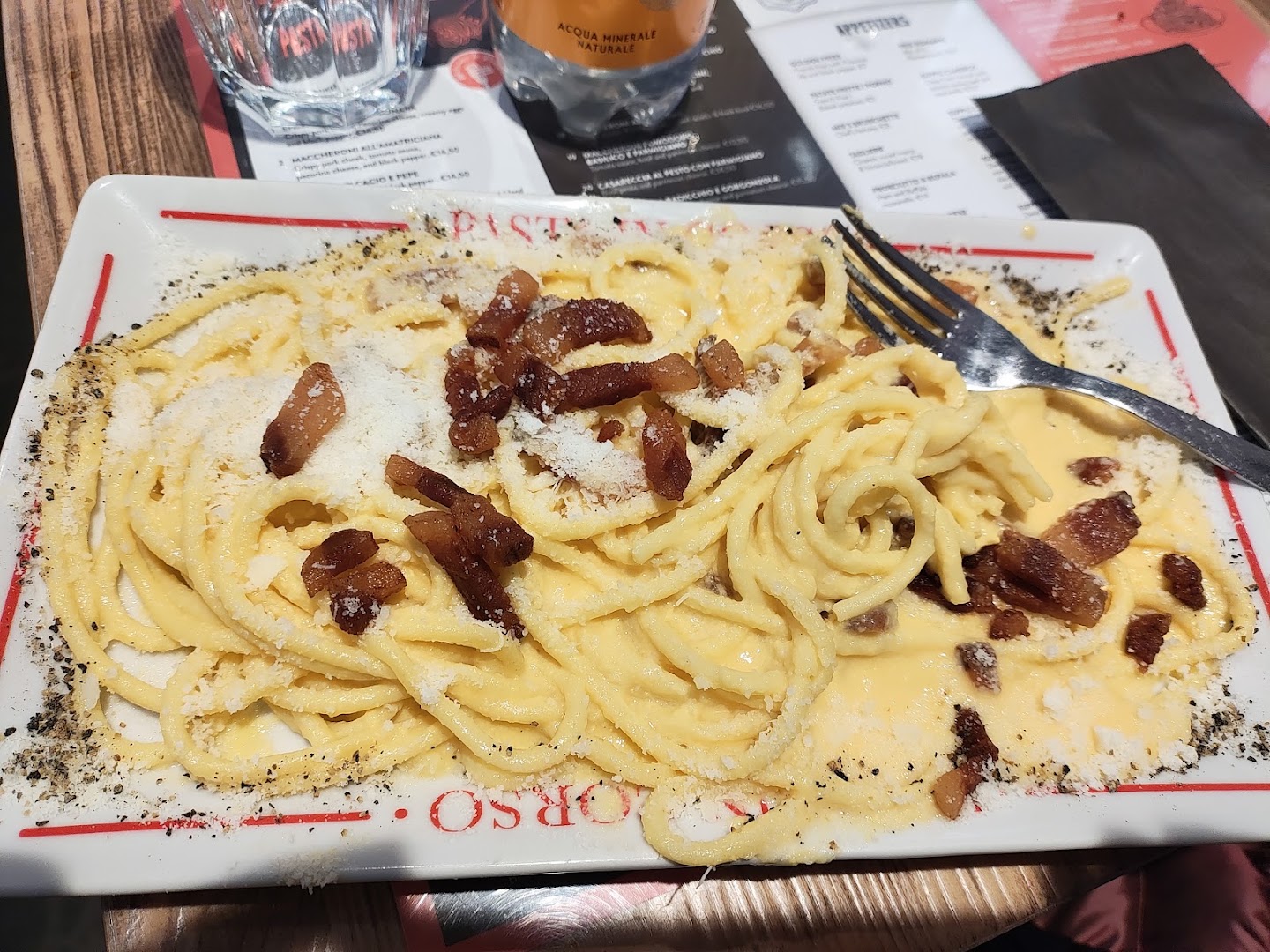 Pasta in Corso Cavour-Prati