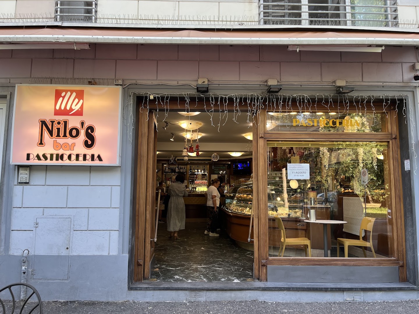 Pasticceria Nilo's.