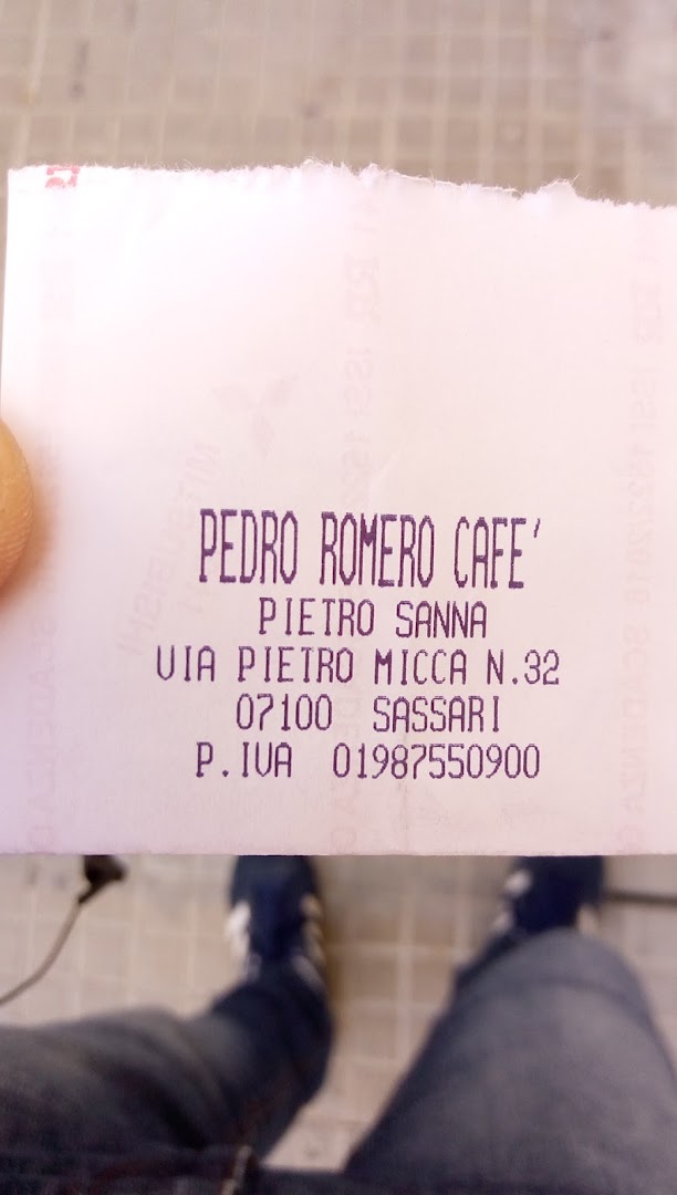 Pedro Romero Cafe', Sassari