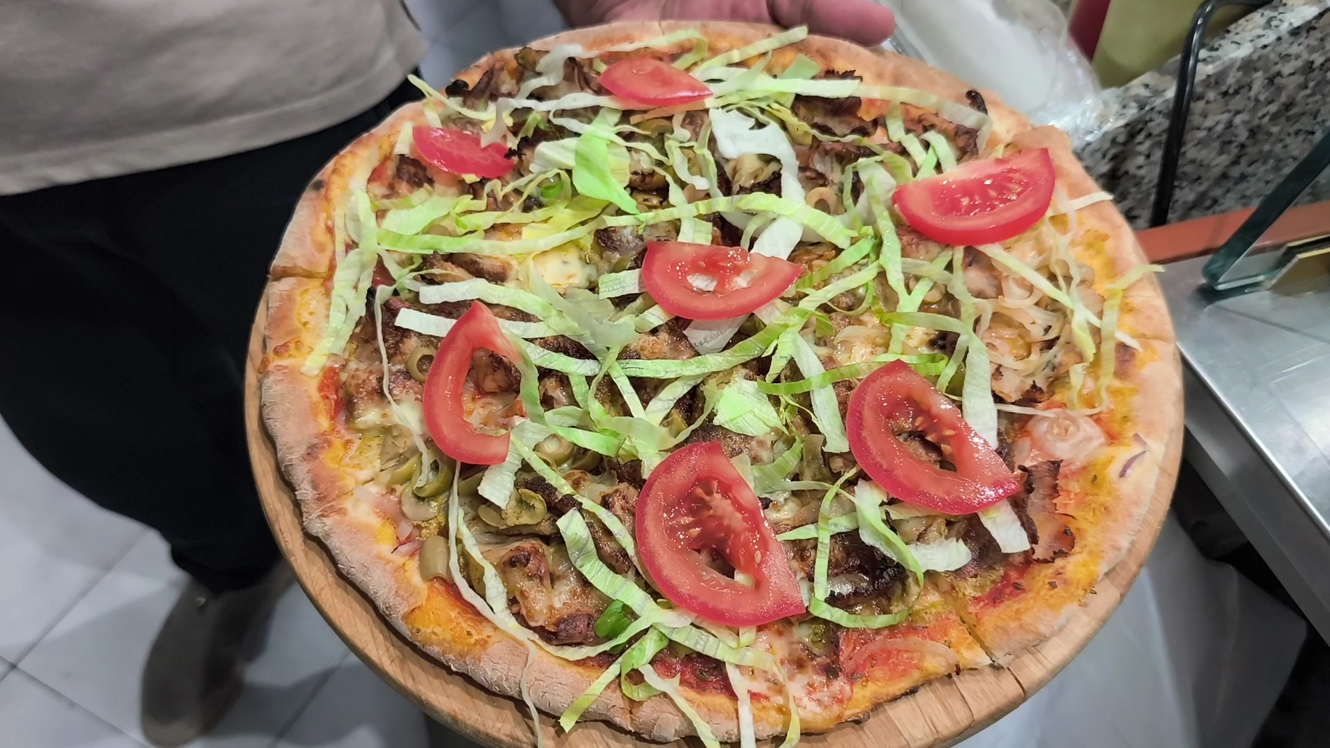 Penne Pizza Kebab