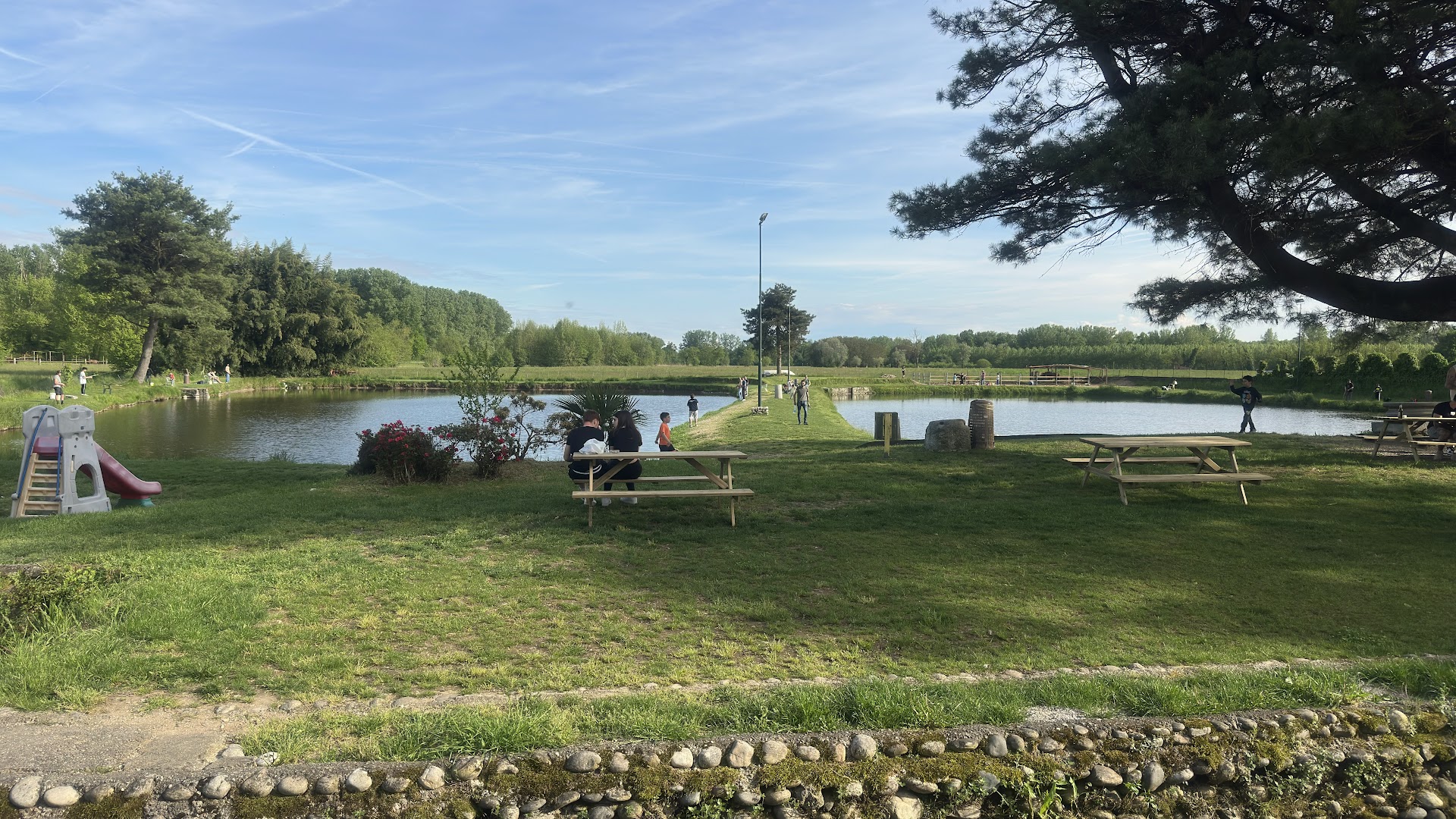 Pesca sportiva la vallata