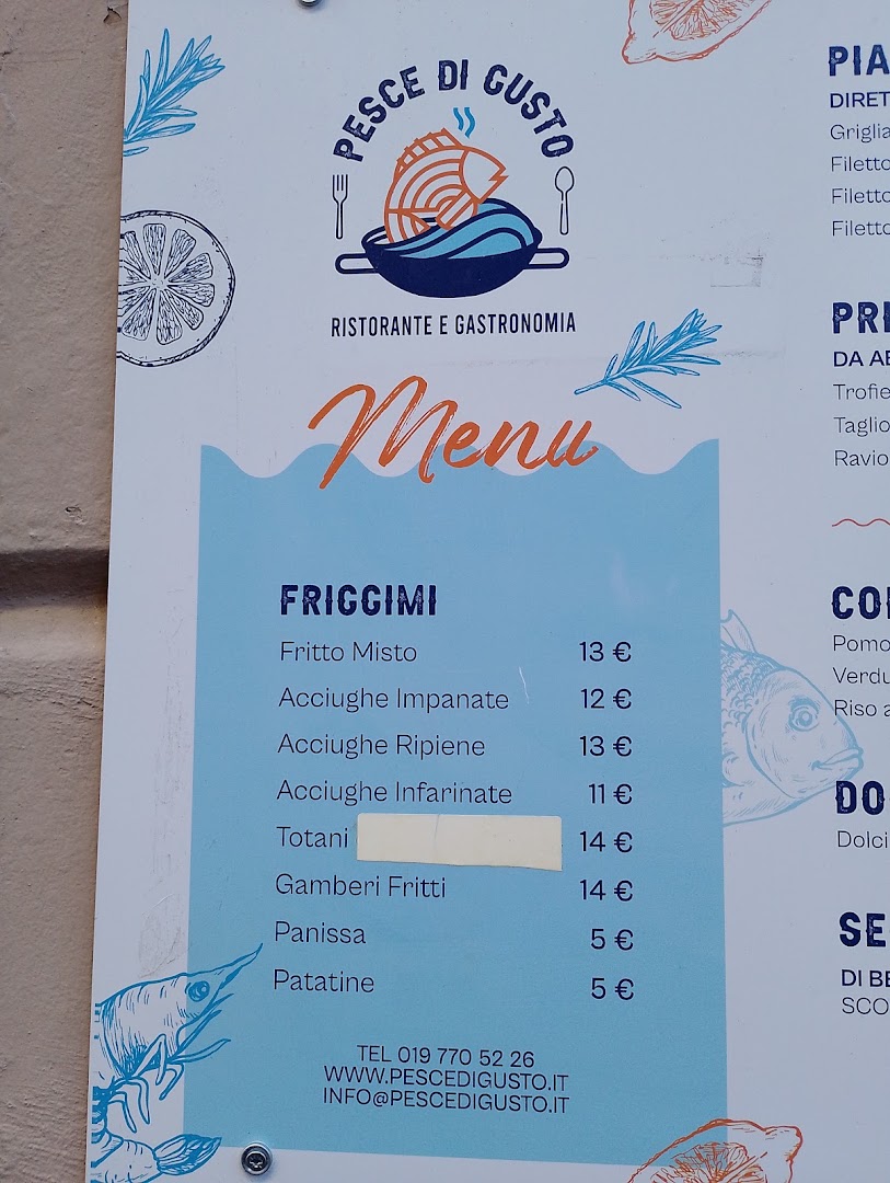 Pesce Di Gusto, Savona