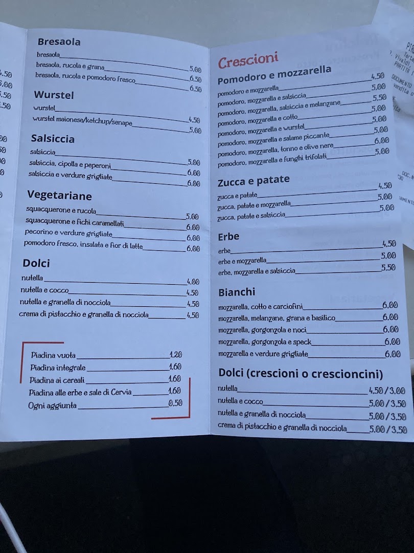 Piadineria del Ronco