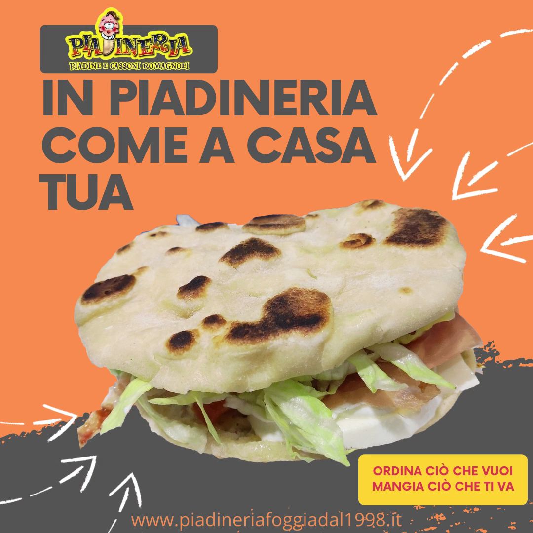 Piadineria Foggia dal 1998