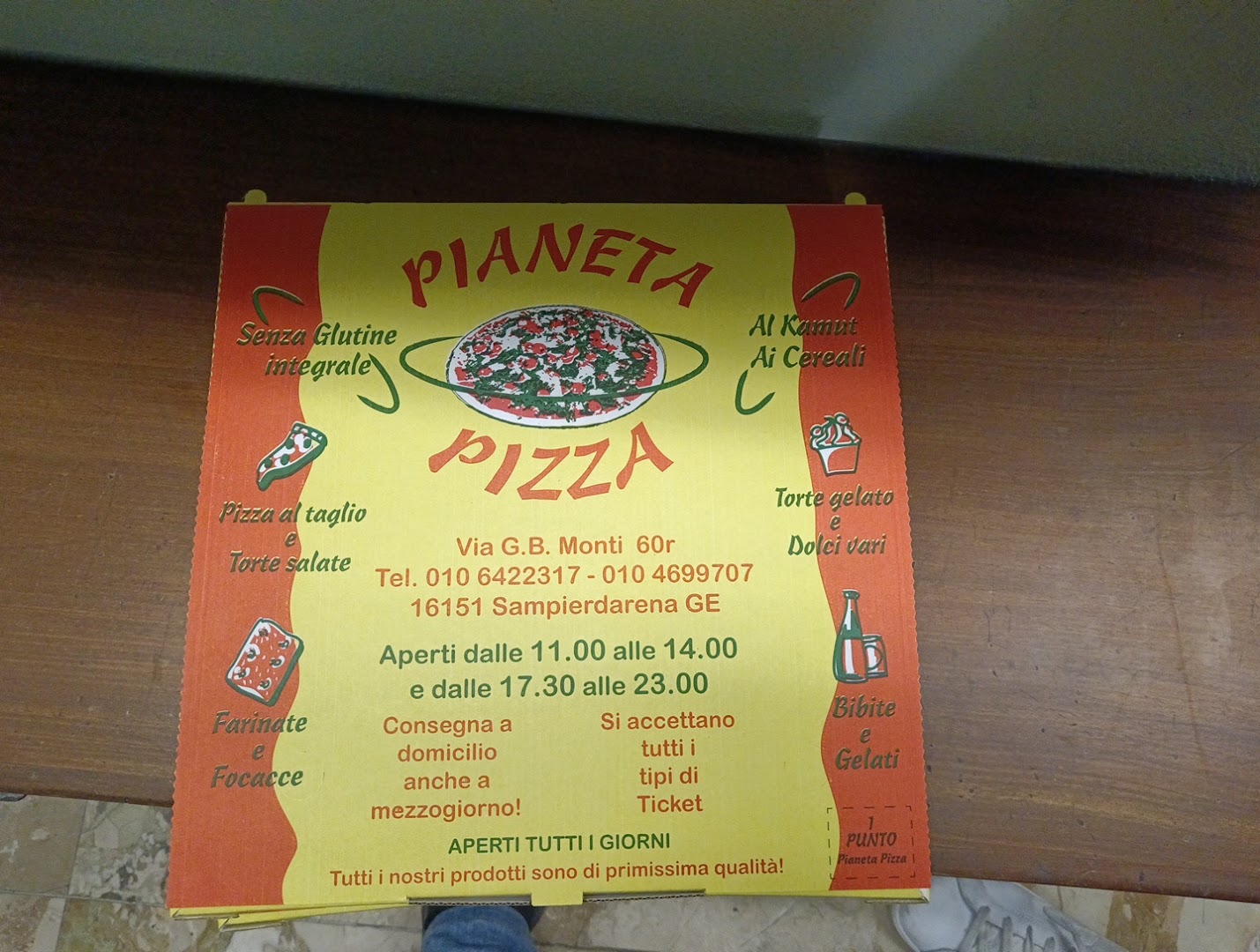 Pianeta Pizza, Rimini