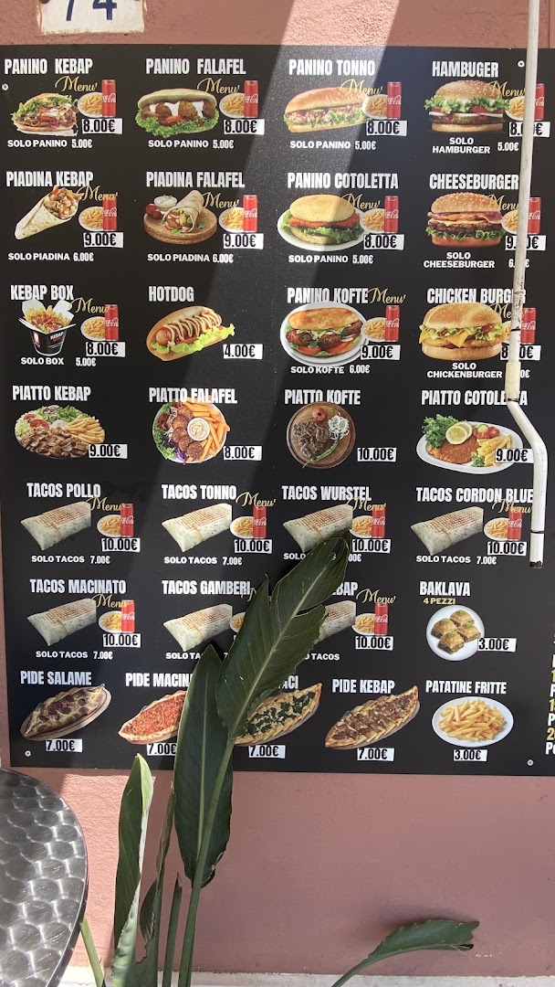 "Piatto Rotto" Kebab+Tacos & Pizza