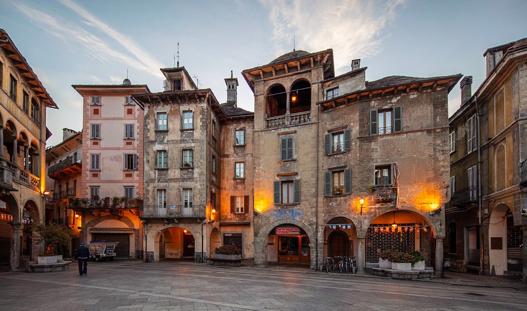 Piazza del Mercato di Domodossola